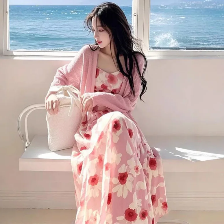 

Весна 2024, новая женская чайная система, высококачественный небольшой набор Fraance Sle Dr, одинаковый комплект в китайском стиле, повседневная спортивная одежда