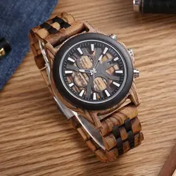 Couple Wooden Wristwatch for Men Women Quartz Man Ladies Unisex Clock Natural Sandalwood Walnut Ebony Real Colorful Wood Reloj