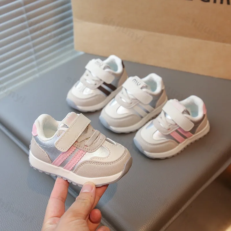 

Baby Toddler Leisure Sports Shoes 2025 Spring Autumn Boys Girls Casual Shoes Soft Soled Children Sneakers Kids Casual Shoes
