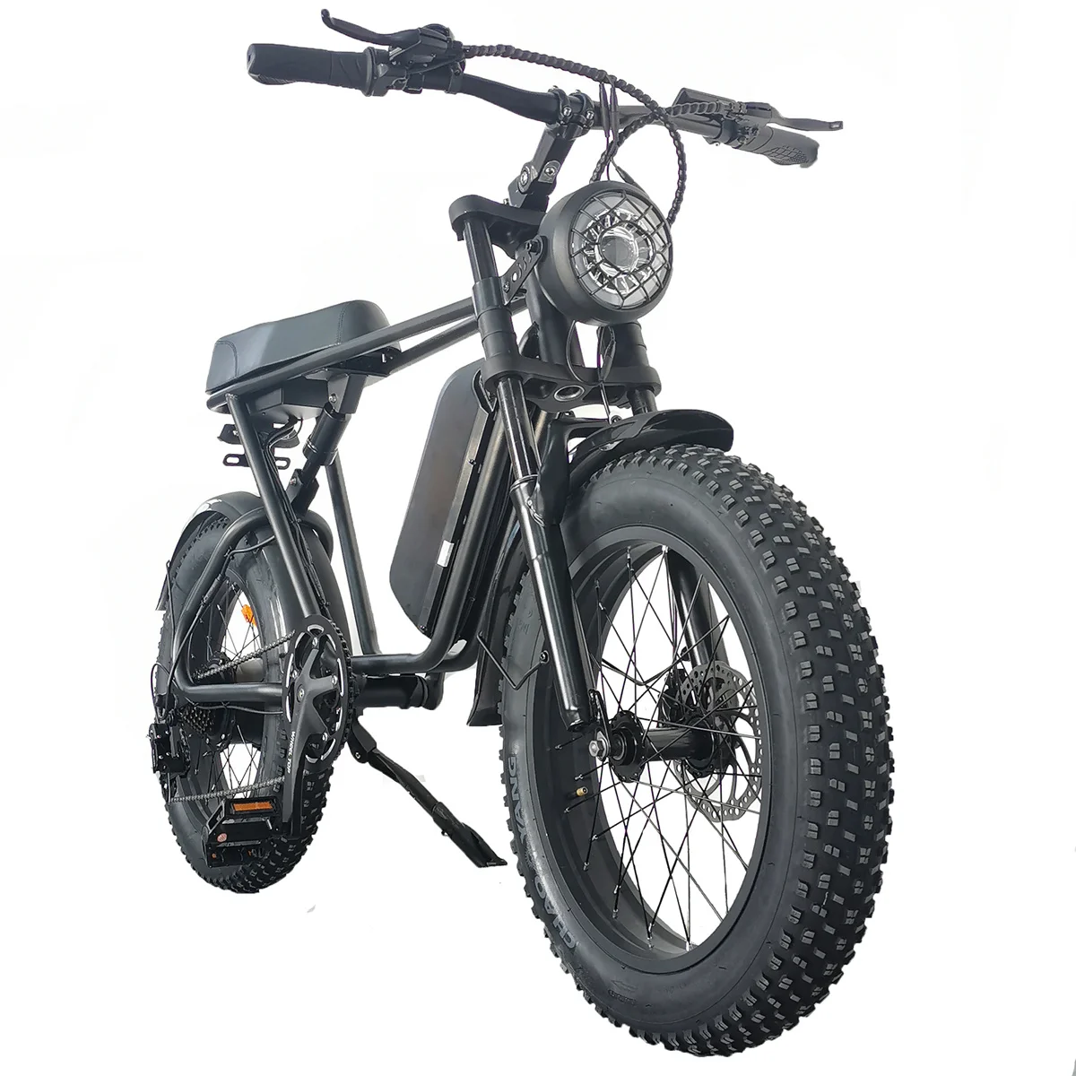 

55KM/h Fast Speed Eletric Motor Bike 20inch Tire Off road bicycles C91 48V 1000W 7 Speed Drop shipping