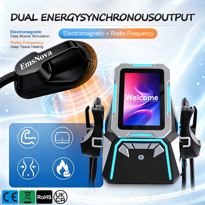 Pro Emsnova Body Sculpt Machine High Intensity Electromagnetic Muscle Stimulator Body Contouring Firming Shaping For Salon Home