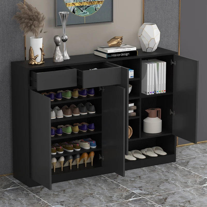 

Shoe cabinet Home door Large capacity porch storage locker Storage cabinet Integrated simple modern multi-functional shoe rack