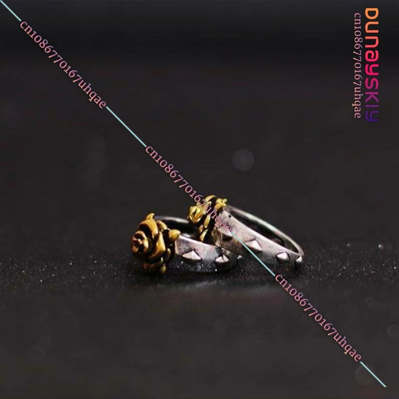 로젠 메이든 링 머큐리 램프 신쿠 코스프레 소품, 레트로 3D 장미 손가락 반지, 쥬얼리 라이너 루빈 의상, 애니메이션 소품 부품