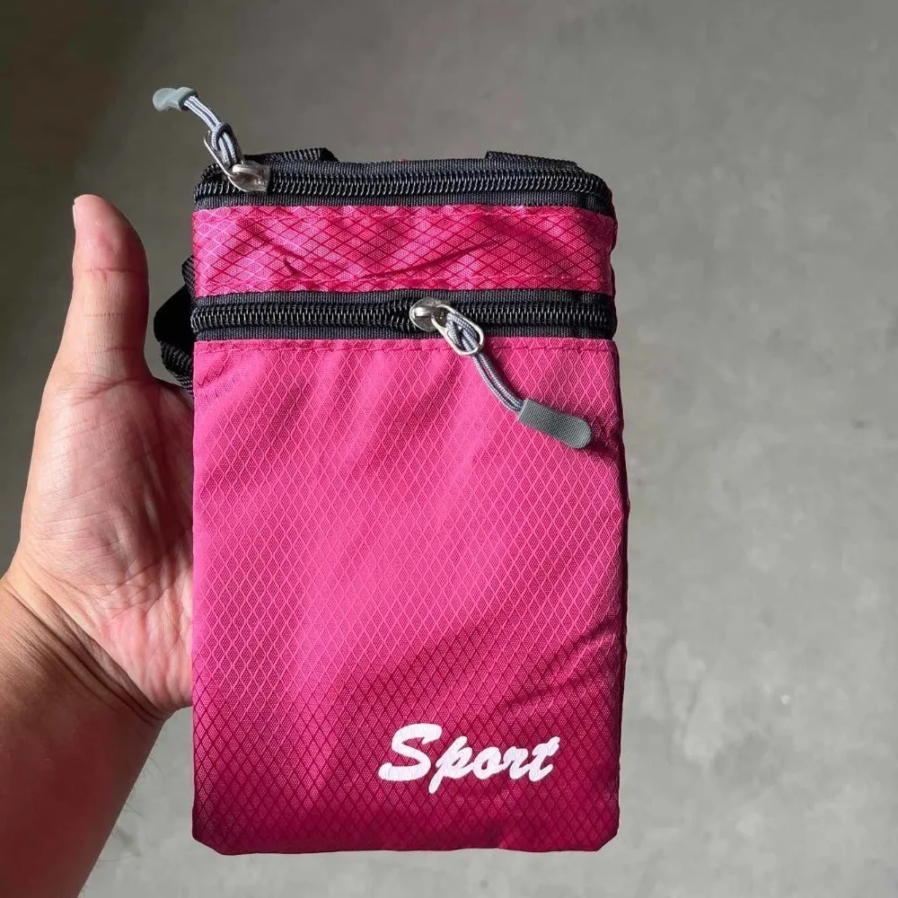 

Outdoor Soild Color Simple Square Small Fashion Mobile Phone Bag Messenger Bag Storage Bag Letter