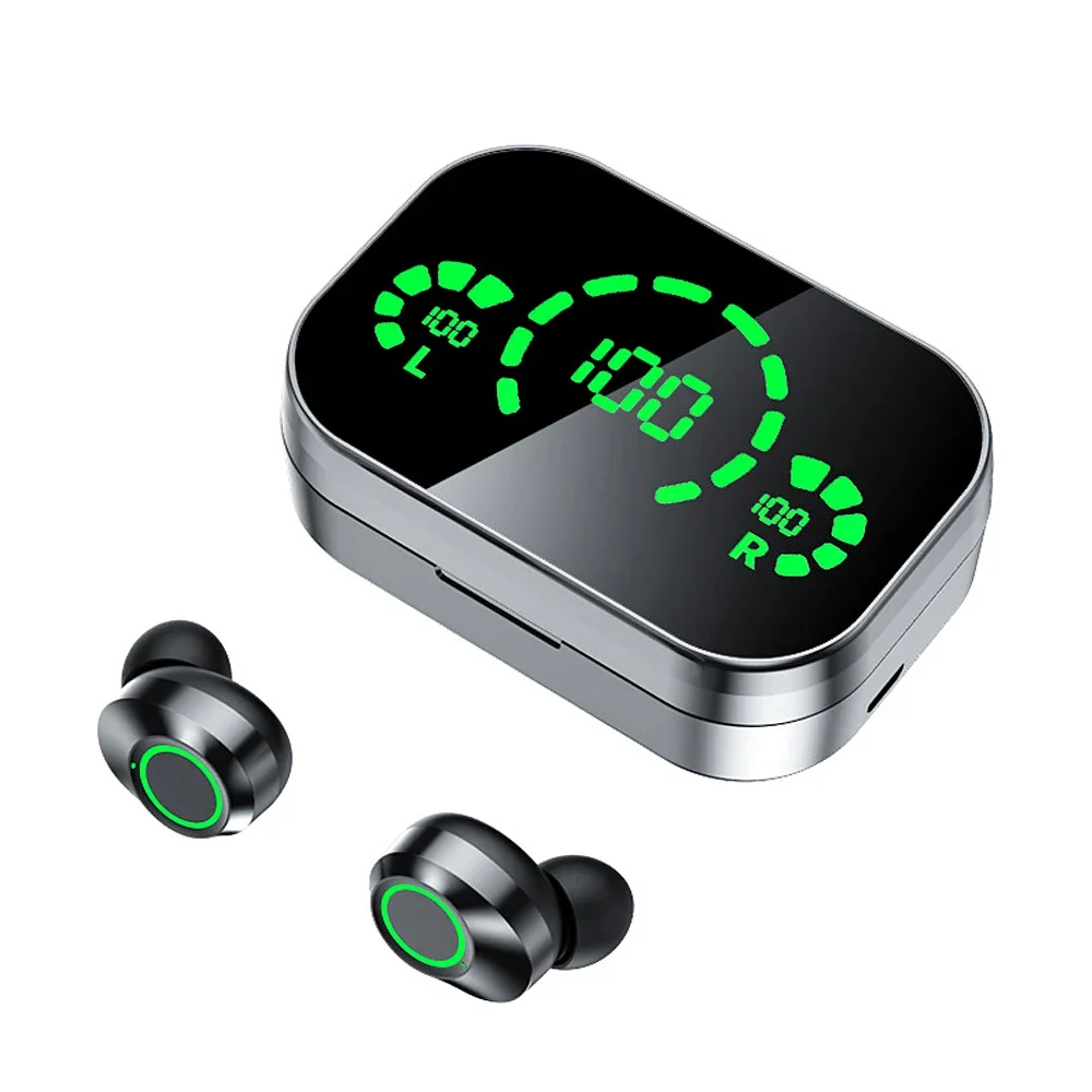 Auriculares inalámbricos con Bluetooth, cascos deportivos estéreo Hifi, audífonos para jugadores con micrófono