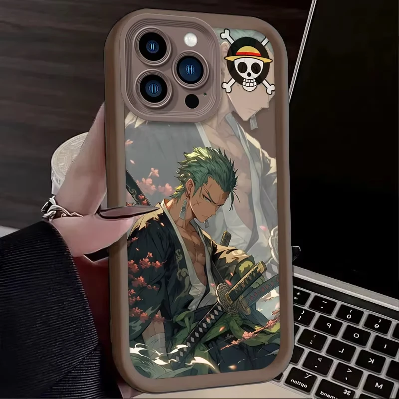 O-One Pieces Soft Phone Case For Apple iPhone 17 Pro 16 14 15 13 11 Pro Max 15 Plus 16E 17Air Shockproof Silicone Cover