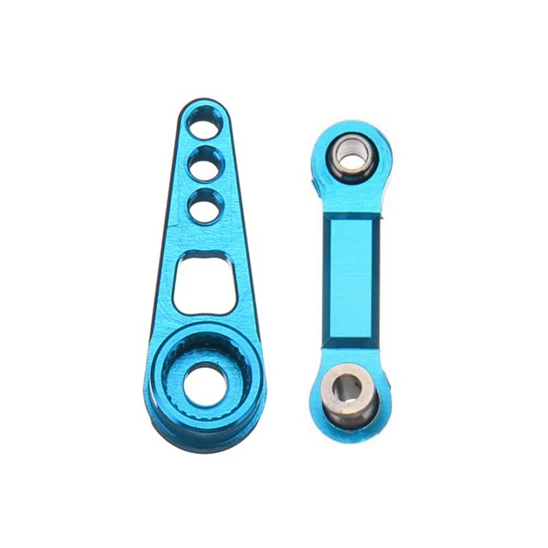 B78B-2X สามสายเกียร์โลหะServoพร้อมServo Arm Servo RodสําหรับWltoys 144001 124019 124018 A959-B A959 RCรถอะไหล่อัพเกรด