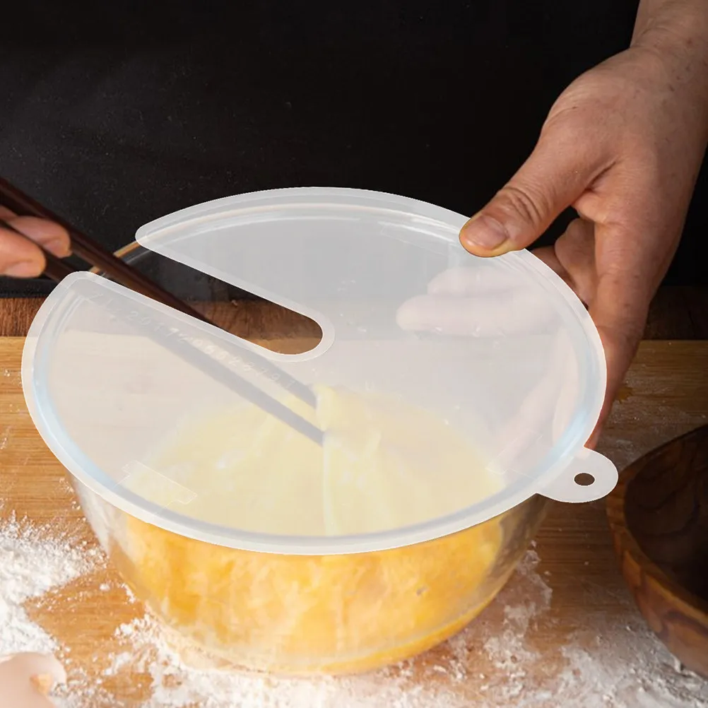 3Pcs Mixing Bowl Splatter Guard Silicone Cover for Hand Mixer Egg Beater Cream Whisking Kitchen Anti-Splash Cooking