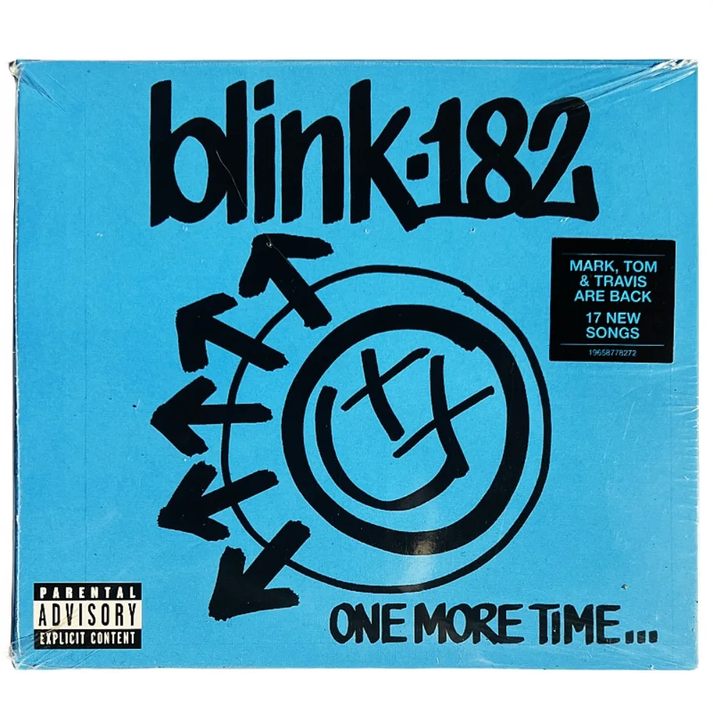 

Blink-182 One More Time Album | Pop Punk Punk Rock Music | High Quality Lossless Recorded CD Disc for Home & Car Audio