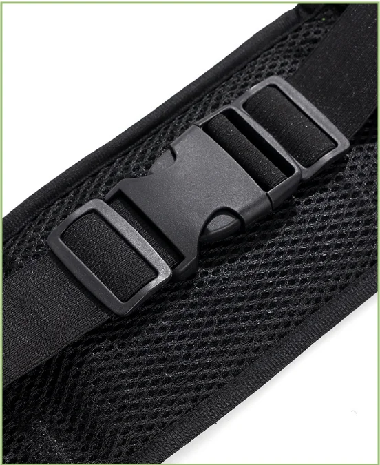 HTMCK Multifunctional Waterproof Waist Bag Portable Fanny Pack Outdoor Running Fitness Phone Belt Bag