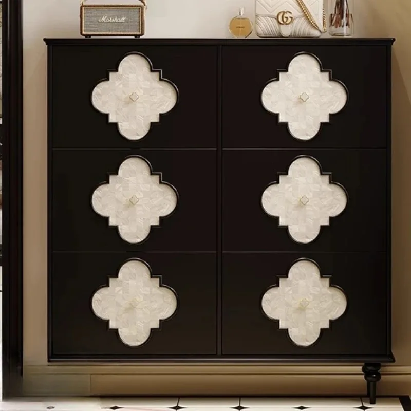 ديكور الغرفة رف الأحذية خمر الشمال خشبية رقيقة فاخرة المدخل رف الأحذية غرفة المعيشة العمودي موبليس أثاث موفر للمساحة