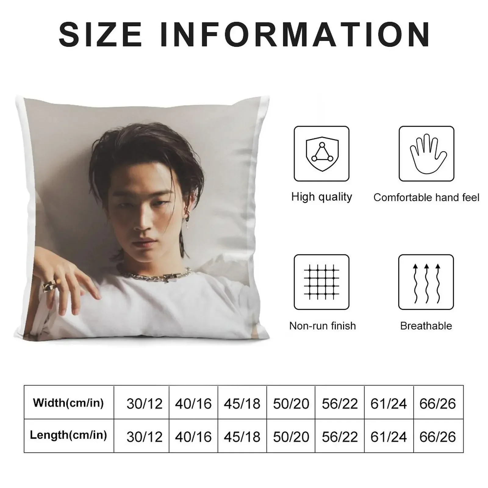 Got7 JB dye Lim Jaebum Throw Pillow christmas pillowcases Christmas Pillows Embroidered Cushion Cover pillow