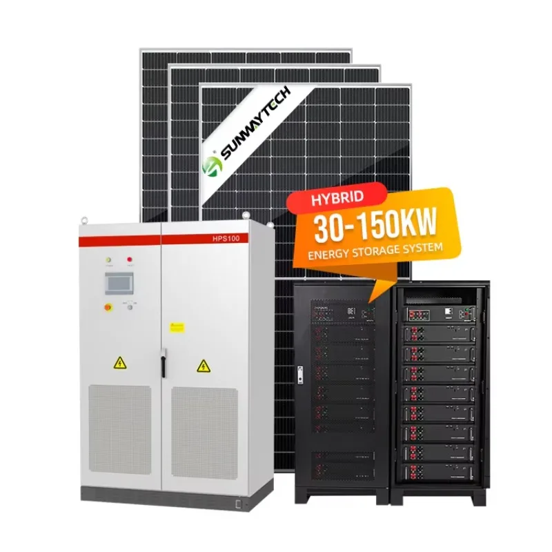 Hybrid 30kw Solar Pv Mounting Systems 25 kw Solar Panel Solar Tracking Energy System