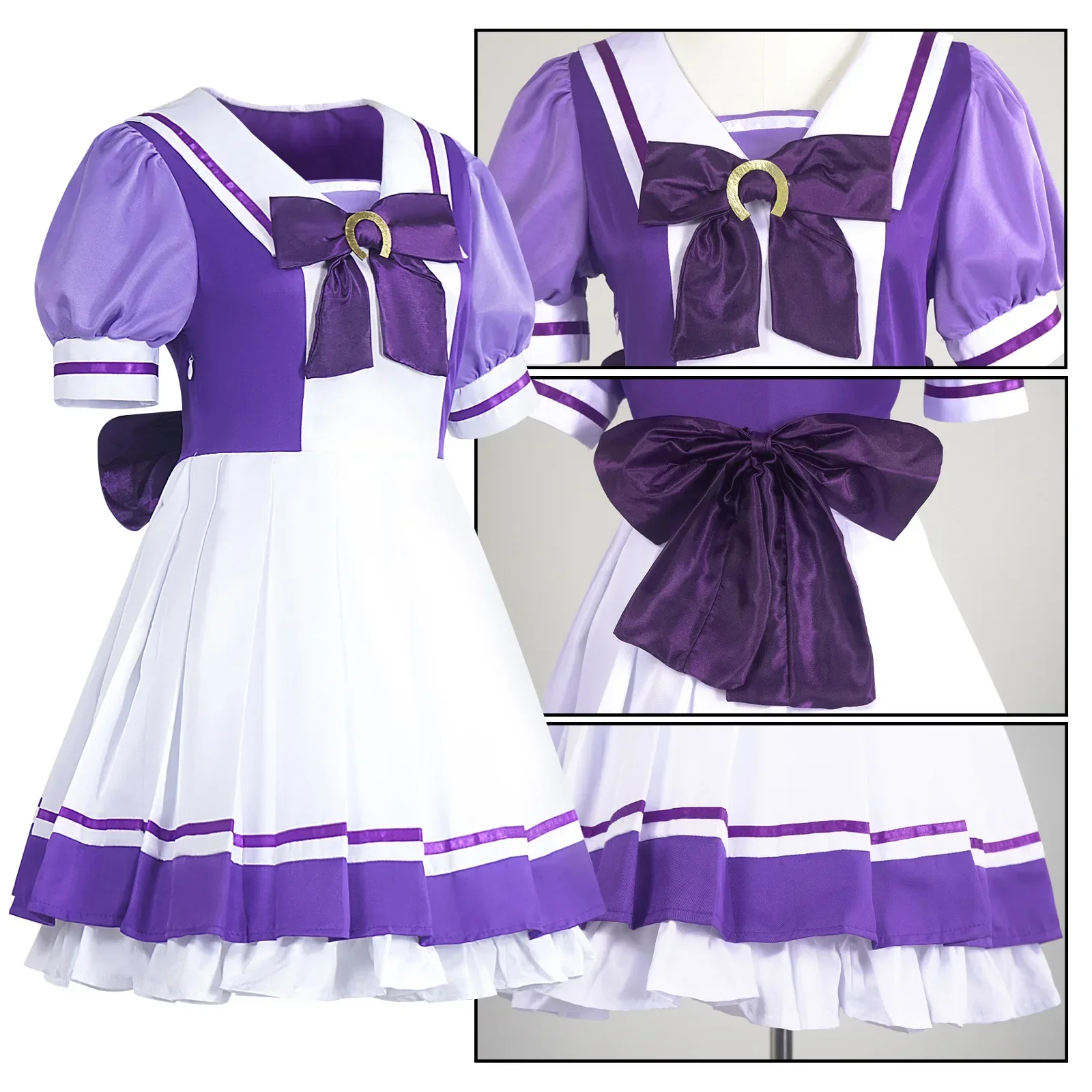 ジョリ制服学校制服ダービートレゾンコスプレ衣装、女子制服、フルセット、アニメ演出衣装