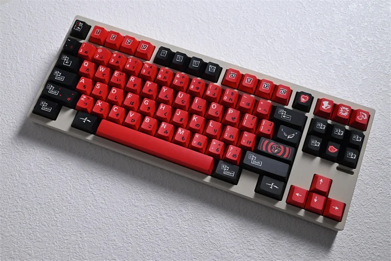1 Set Persona Theme Goddess 5 Keycaps PBT 5 Sides DYE-Subbed Key Caps Cherry Profile Caps For 61 68 75 84 87 96 98 980 104 108