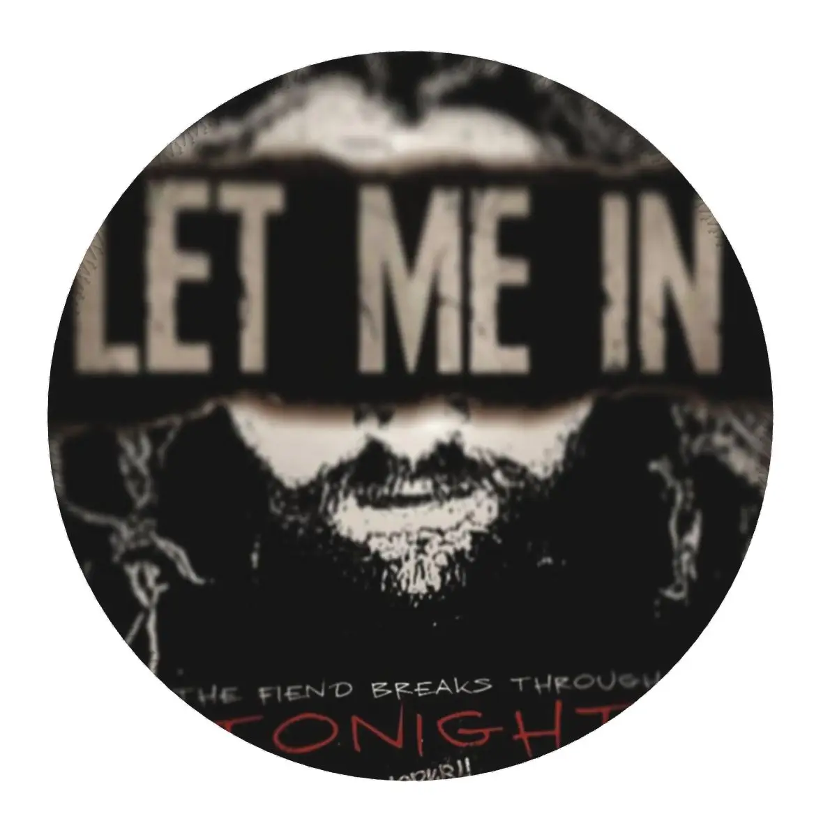 

Винтажный круглый коврик для мыши Bray Wyatt The Fiend Comics, коврик для клавиатуры и мыши, игровой коврик для ПК, офисные аксессуары, настольные коврики