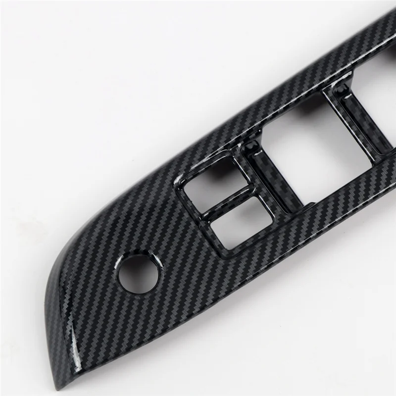 

Firmly Car Carbon Fiber Window Switch Cover Door Armrest Panel For Subaru WRX/WRX STI 2015-2020 LHD