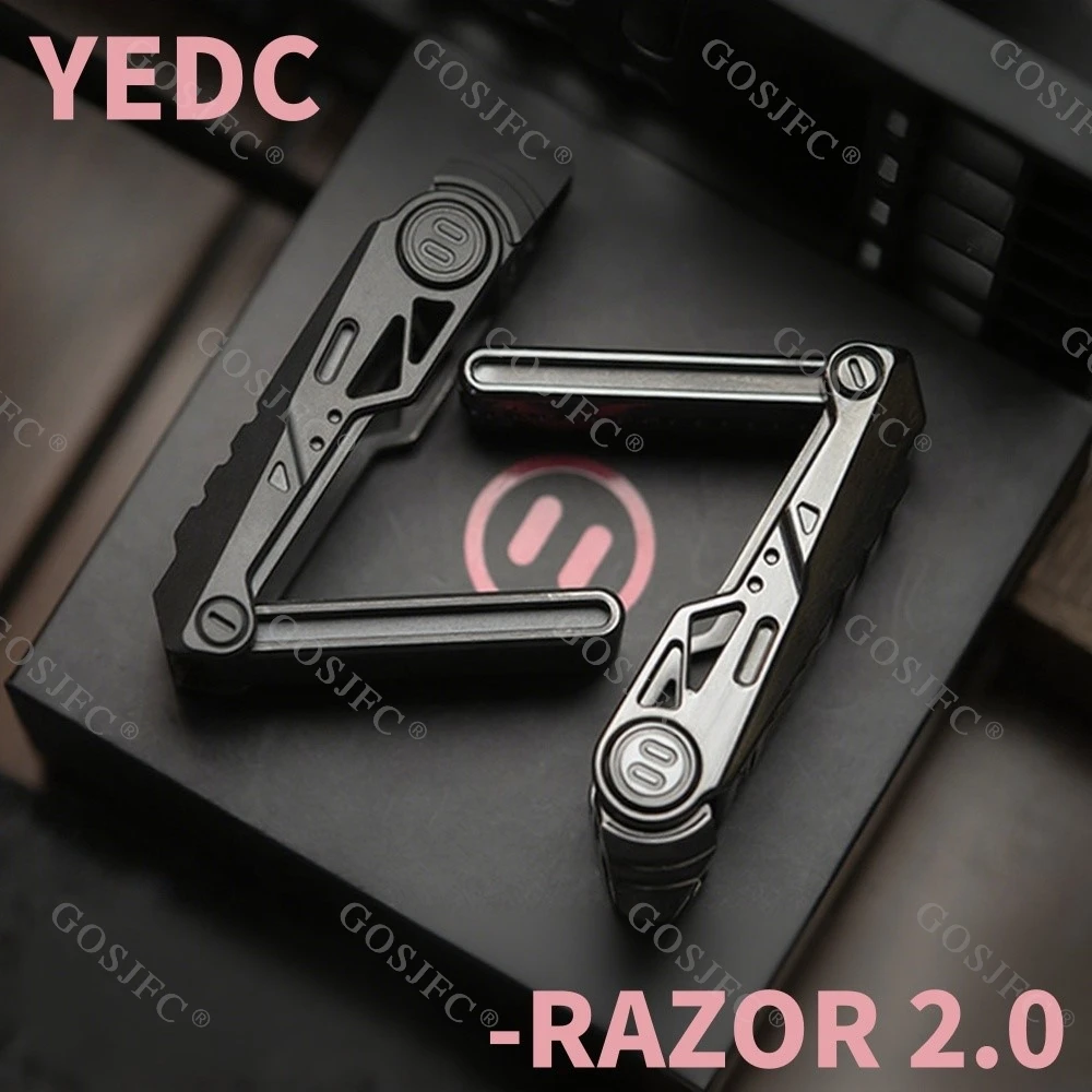 

YEDC RAZOR 2,0, механический слайдер, циркониевые настольные гаджеты, игрушка для снятия стресса, игрушки для взрослых, новинка, игрушка