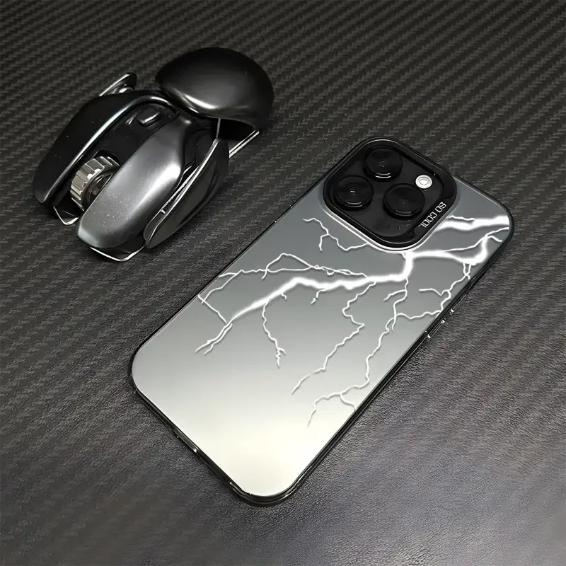 Lightning atmosphere IMD phone case suitable for Iphone15/14/13/12/11 Plus/Pro/ProMax/XR/XSMax/XS/7/8Plus full coverage