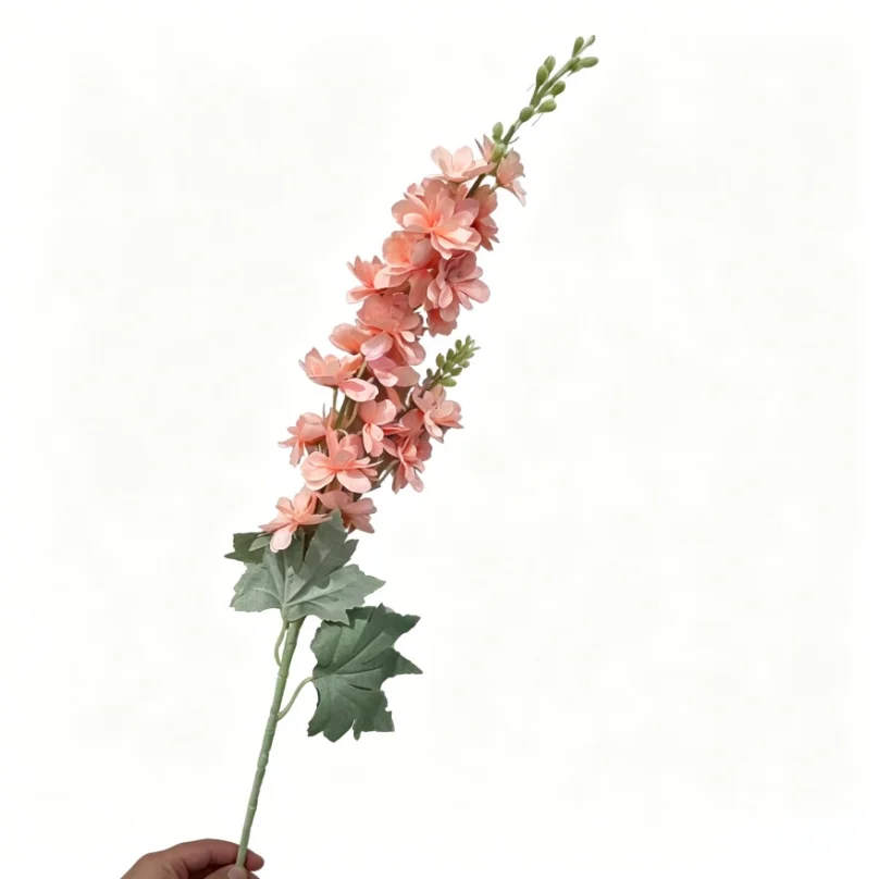

Big Artificial Hyacinth Violet flower branch fleurs artificielles for autumn fall home wedding decoration fake flowers wreath