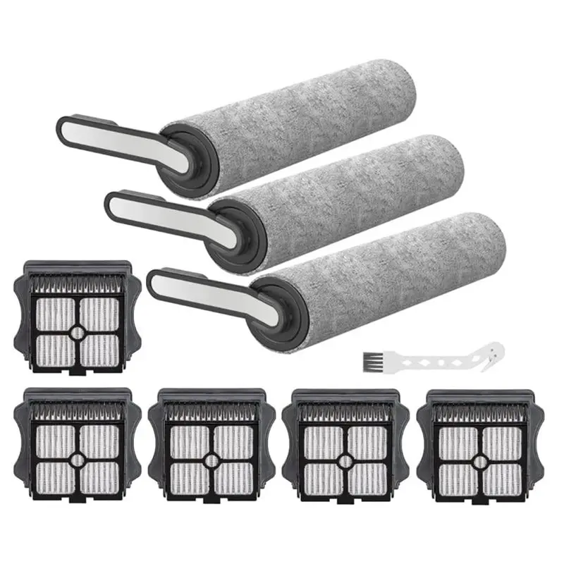 

ABBZ-Replacement Accessories Kit Compatible For Tineco Floor ONE S5/Floor One S5 Pro 2 Cordless Vacuum Cleaner,Brush Rollers,Fil