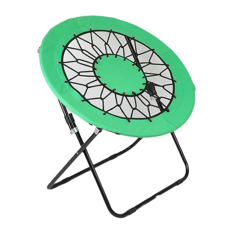 

folding spring lazy small stool camping fishing camping Oxford cloth rubber band