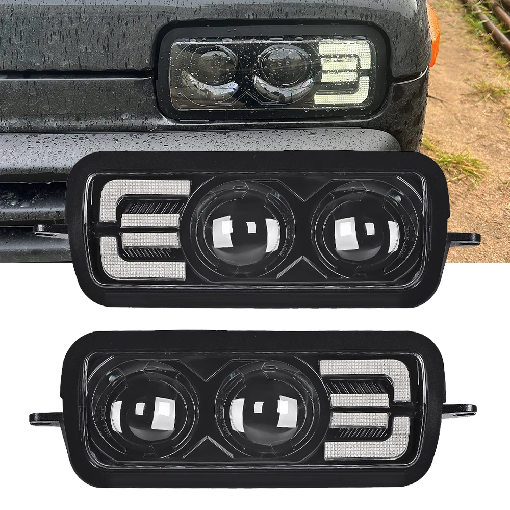 

For Lada VAZ 2110-2115 Front Fog Lamp,for Lada Niva Urban 4x4 1995-2019 LED Headlights With High Low Beam,DRL,Turn Signal Light