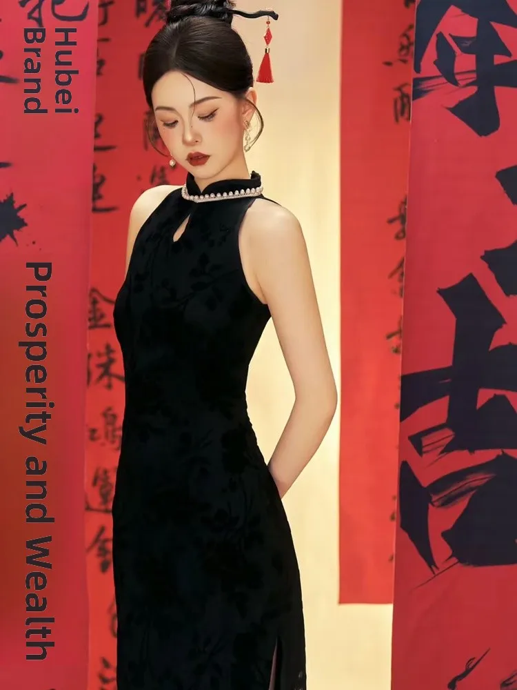 

New Year Chinese Style Photography Costume Artistic Portrait Traditional Ethnic Women's Fashion Stage Costume