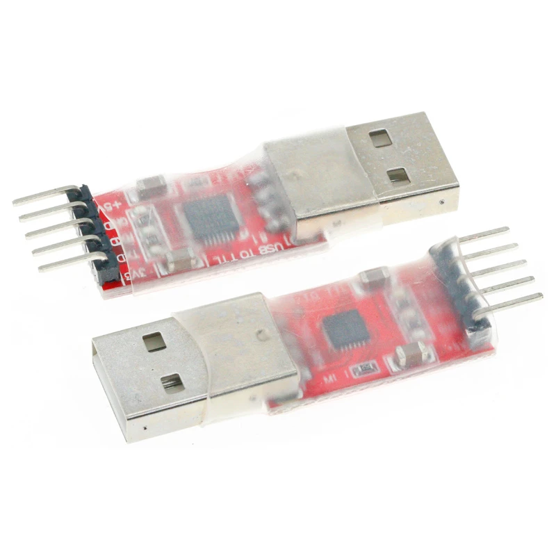1Pcs CP2102 Modul USB untuk TTL Serial UART STC Download Kabel PL2303 Super Sikat Line Upgrade