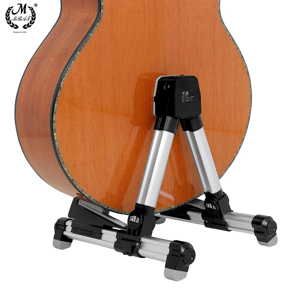 

Guitar Case Acoustic Aluminium Alloy Stand with Resonance Bluetooth Speaker USB Charging