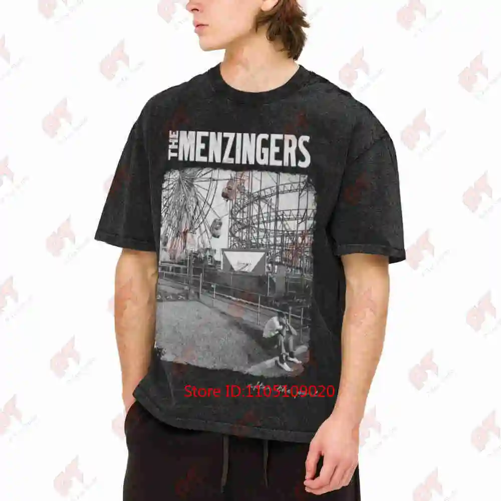 The Menzingers After Party Album Vintage Washed Tee Pure Cotton T-Shirt