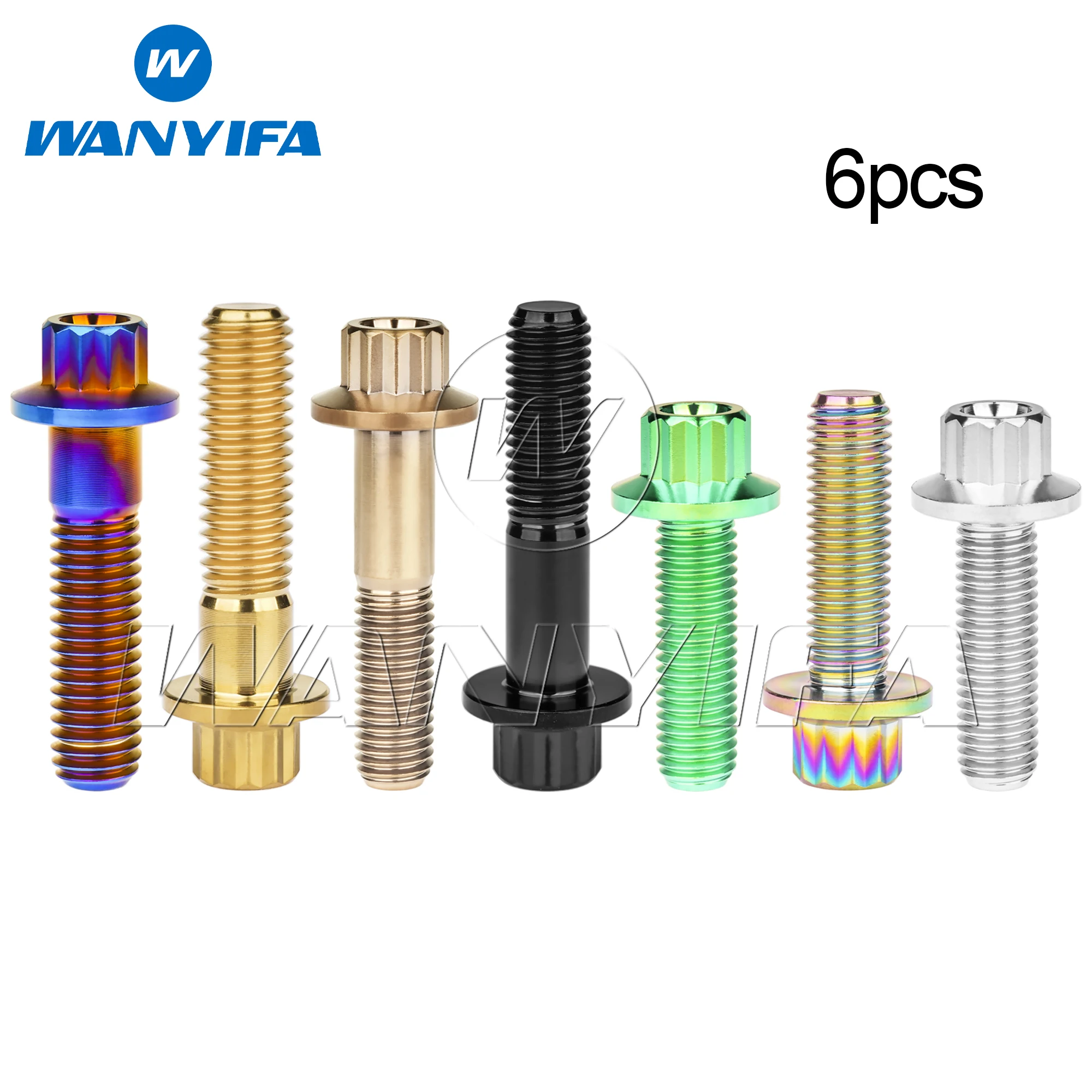 Wanyifa 6Pcs Titani…