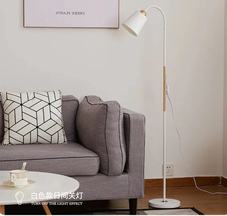 

Nordic designer simple floor lamp model room art sofa side decoration bedroom postmodern living room decoration stand lamp