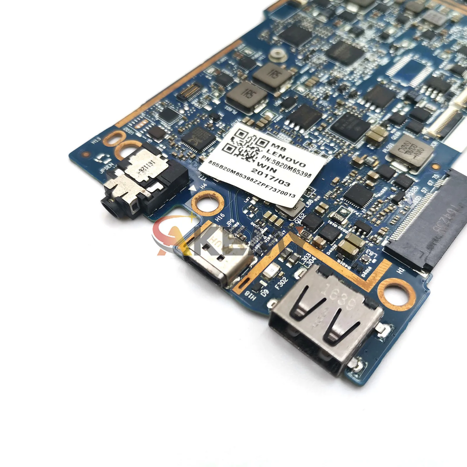 เมนบอร์ด NM-A991 สำหรับแท็บเล็ต Lenovo Ideapad Miix 720-12IKB พร้อมซีพียู i3 i5 i7 แรม 4GB 8GB 16GB ผ่านการทดสอบ 100%