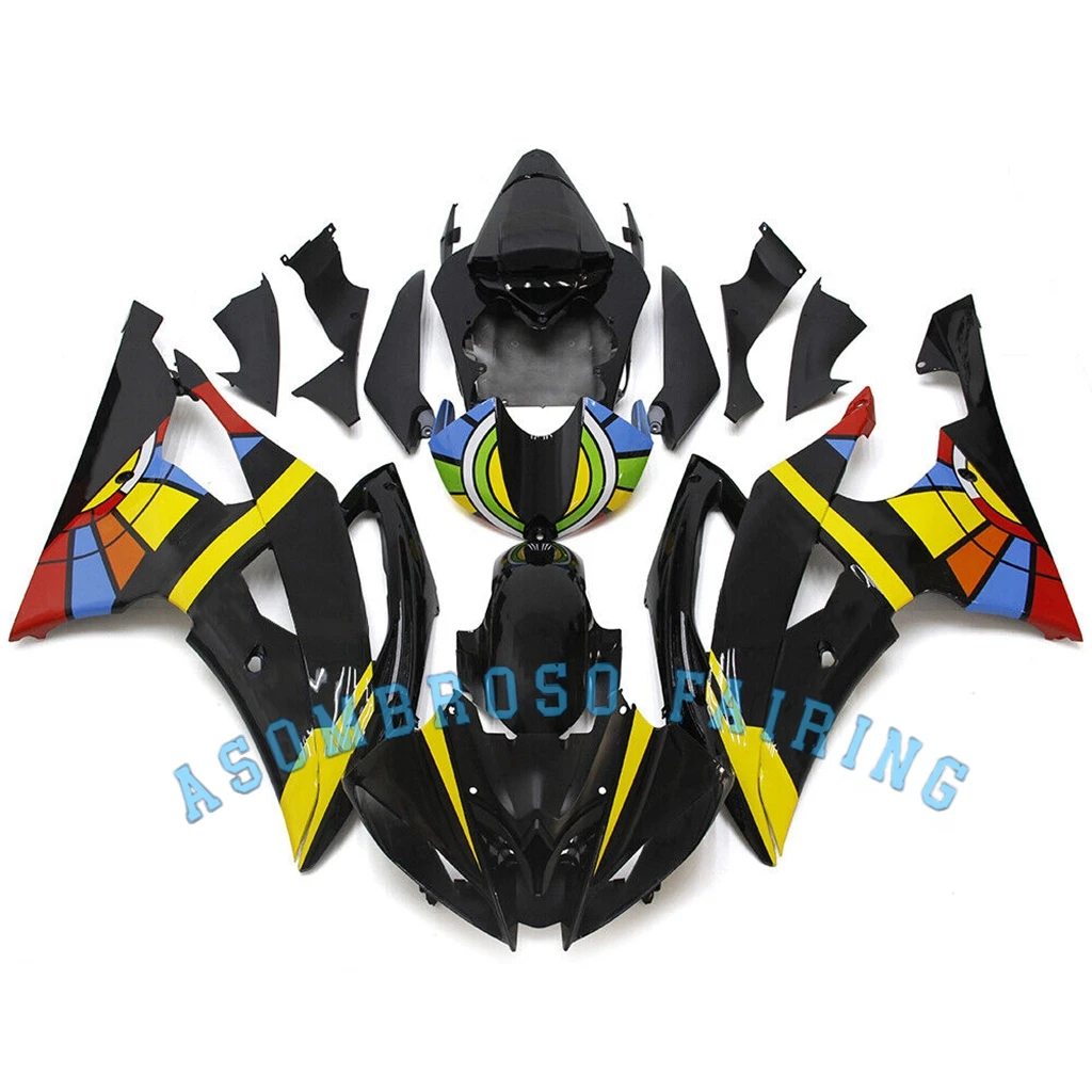 Motorcycle full Fairing Kit fit for YAMAHA YZF R6 2008 2009 2010 2011 2012 2013 2014 2015 2016 YFZ-R6 Fairings kits