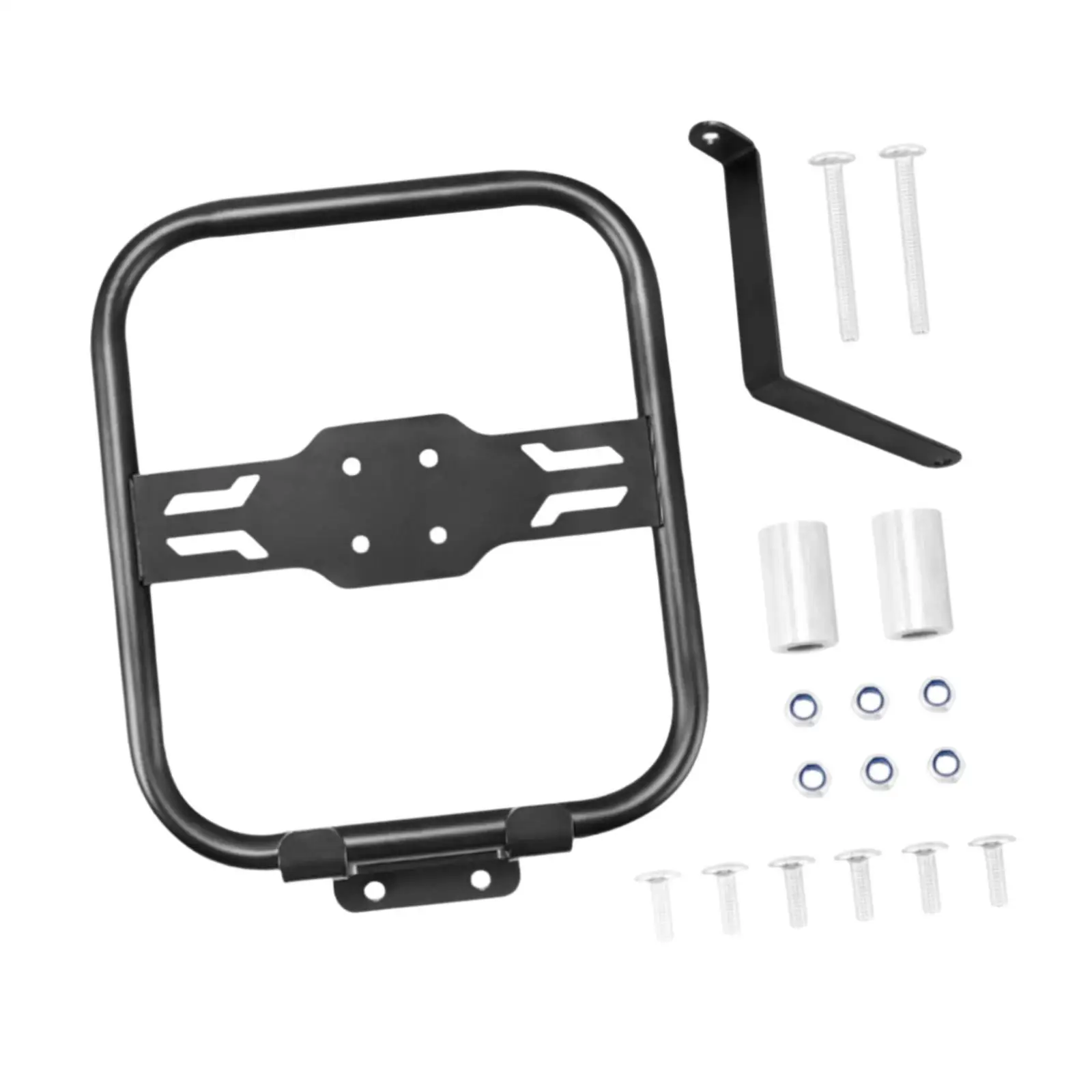 Iron Motorcycle Fuel Tank Rack Auto Side Storage Bracket Load Bearing Saddlebag Holder for Honda CT125