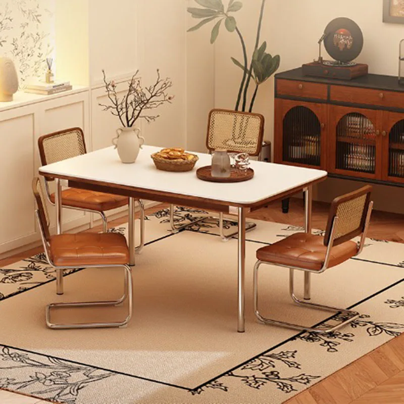 Kitchen Restaurant Dining Table Salon Chairs Center Study Writing Service Dining Table Clean Mesas De Jantar Home Decoration