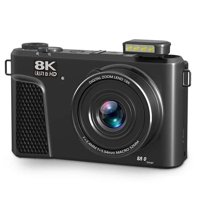 Flip Screen Micro Single Camera 48 million Sensor Student Selfie 8K Video Digital Camera Professional Photography