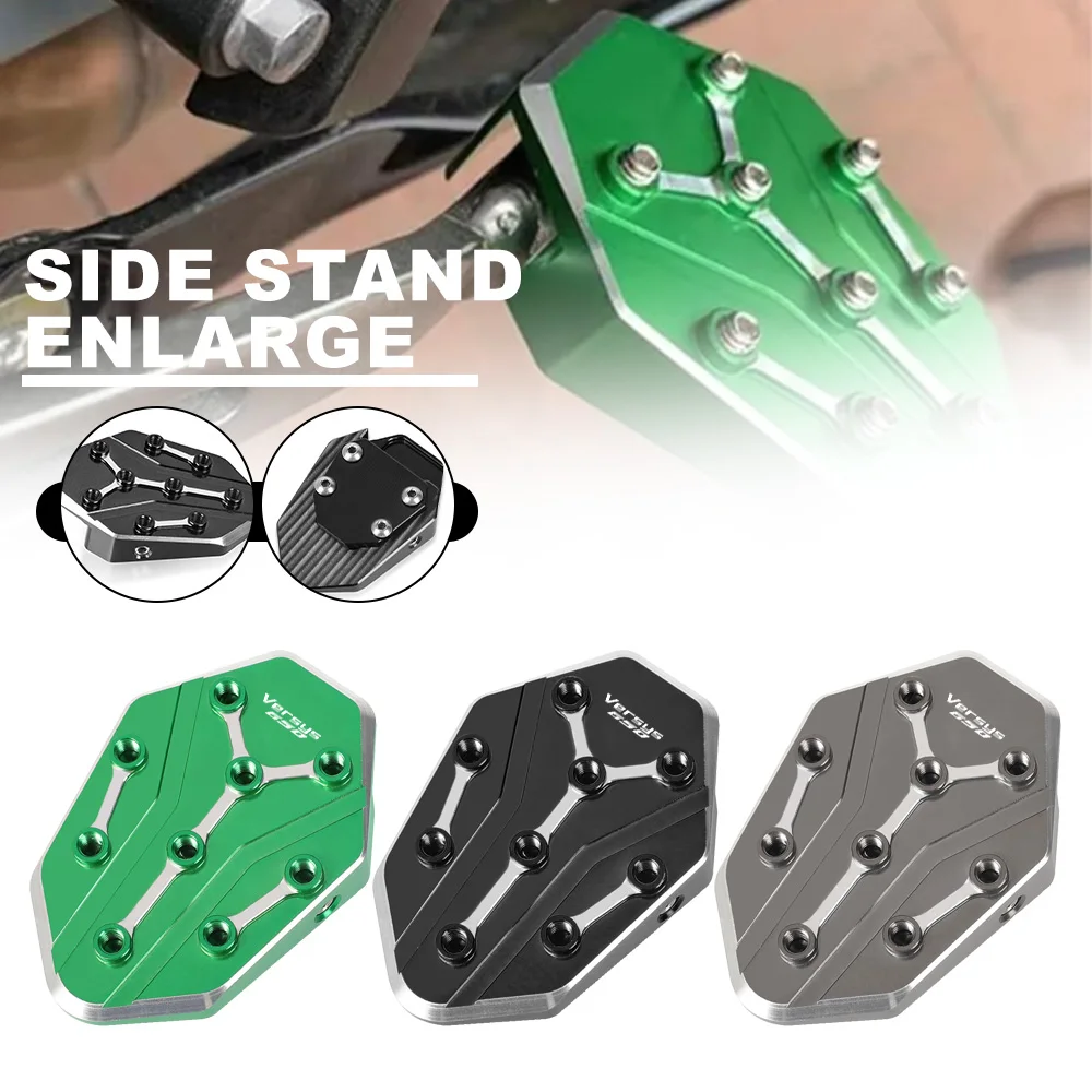 Para kawasaki versys 650 300 1000 er6n er6f z900 motocicleta alavanca de mudança de engrenagem almofada de extensão pé traseiro pedal de alavanca de freio 2010-2023
