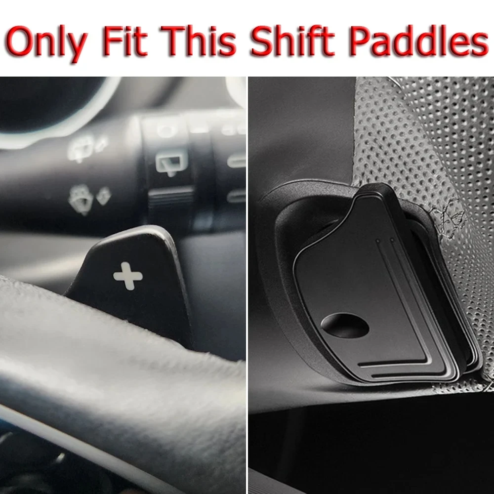For Alfa Romeo Giulietta MiTo 2011-2019, Fiat 500L 2013-2017 Car Steering Wheel Shift Paddle DSG Extension Shifter Gear Stickers