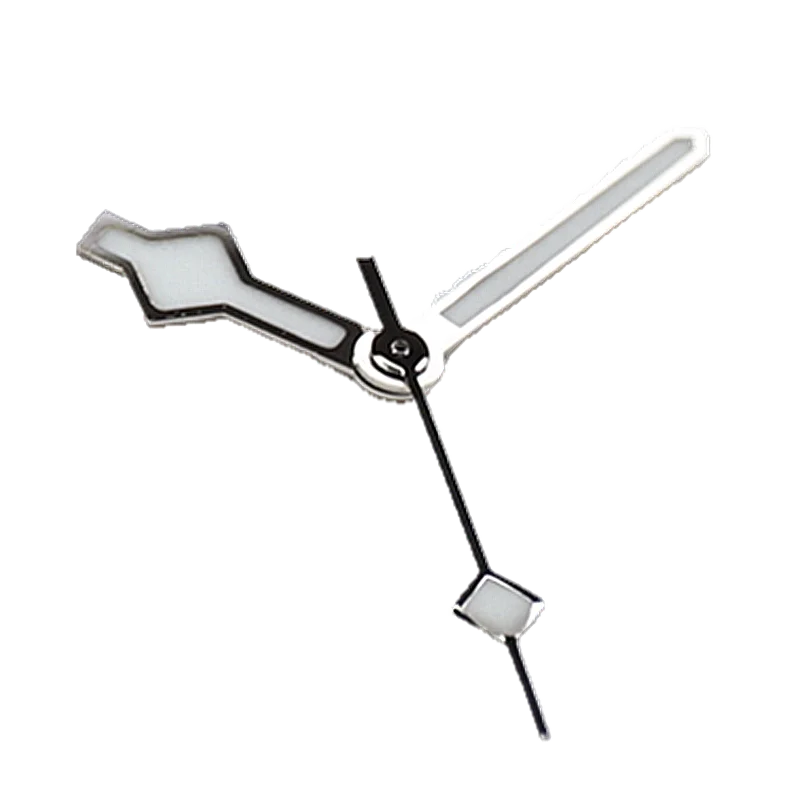 ساعة يد ذهبية فضية مصقولة عالية الجودة C3 Bgw9 أخضر أزرق مشرق مضيئة لحركة Nh35 Nh36 NH34 Skx تعديل اليد