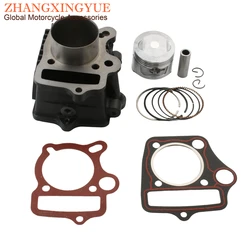 50mm DAX70 XR70 CRF70 CUB70 Big Bore Cylinder Block Kit For Honda C70 CT70 DAX XR CRF CUB 70cc Upgrade to 100cc 4T