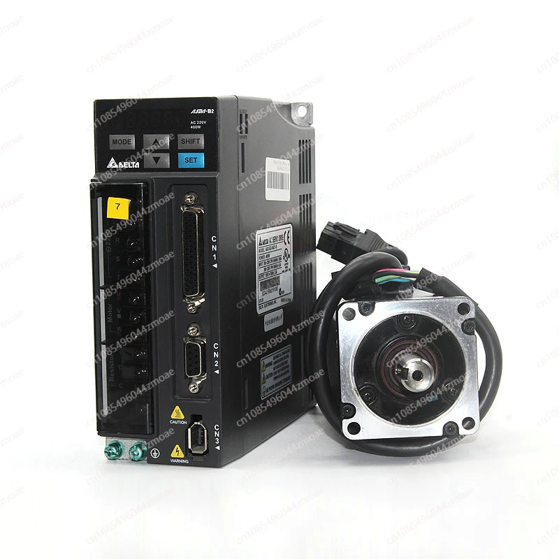 used！ECMA-C20604RS+ASD-B2-0421-B DELTA 0.4kw 3000rpm 1.27N.m ASDA-B2 AC servo motor driver kits with 3m power and encoder cable