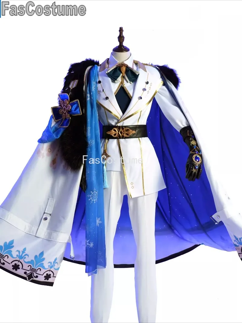 نو: كرنفال إدموند تشينغ يين ليو يون لعبة البدلة زي رائع تأثيري حلي حفلة الهالوين الزي الرجال