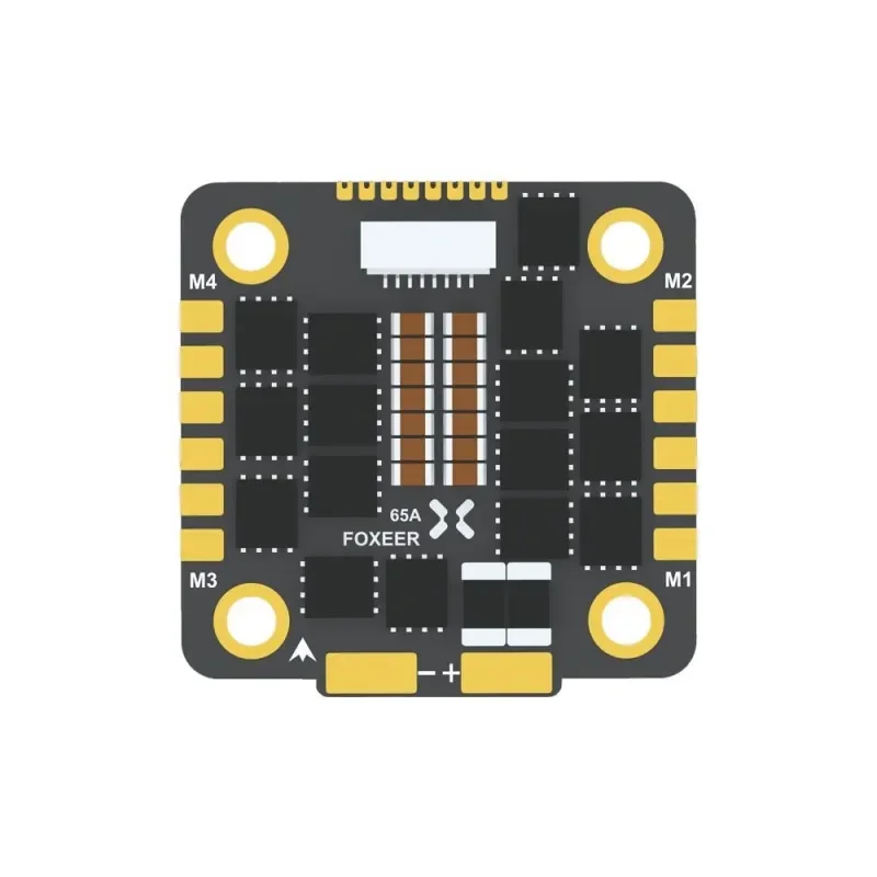

Foxeer Reaper F4 405 128K 65A BL32 BLHeli32 4in1 9~40V 3-8S flight speed controller 30.5*30.5mm M3 DShot1200 For FPV RC Drone