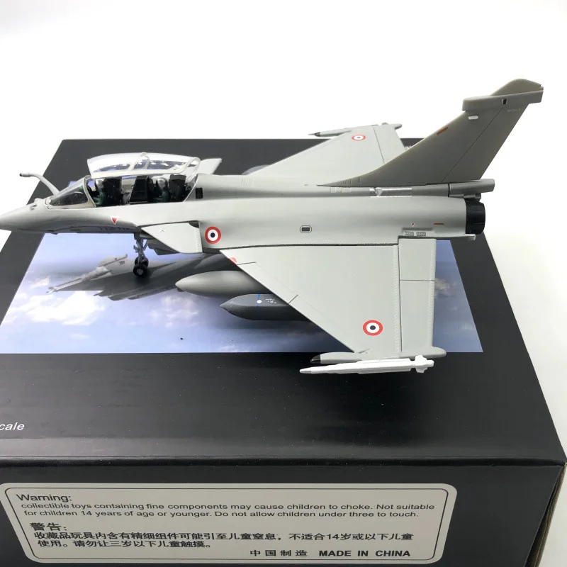 JASON TUTU Diecast 1/72 Scale French France Dassault Rafale C Fighter Air Force Metal Toy Aircraft Alloy Plane Model Collection