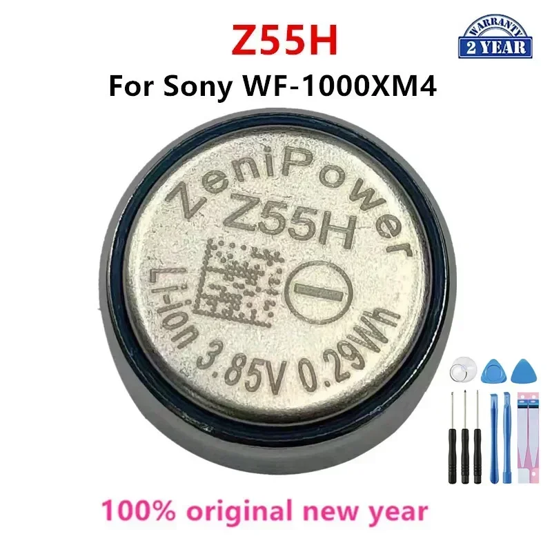 Original Z55H New Battery For Sony WF-1000XM4,WI-SP600N,WF-SP700N,WF-SP900,WF-1000XM3,WF-1000X TWS,Z55H 3.85V 0.29Wh