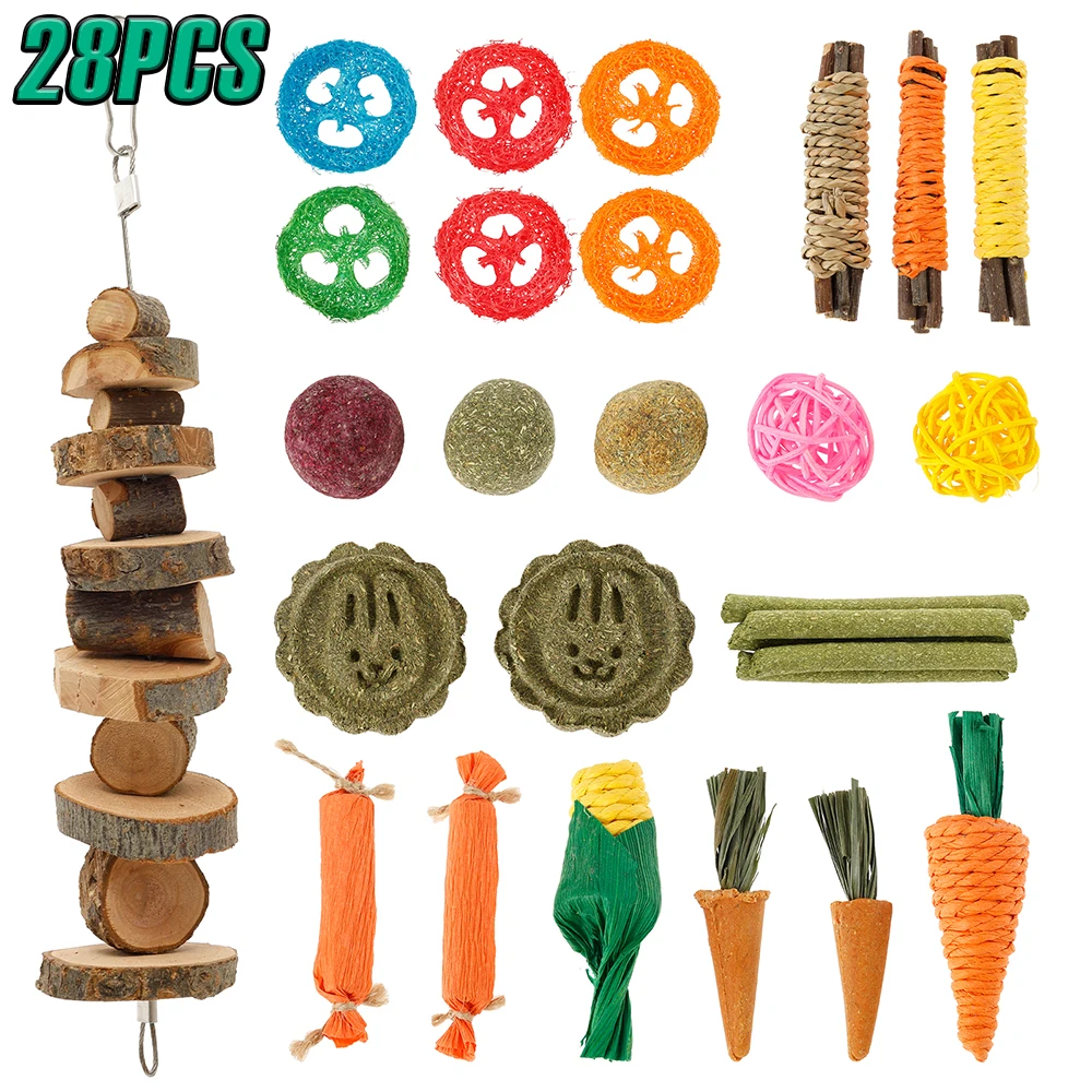 28Pcs Hamster Chew …