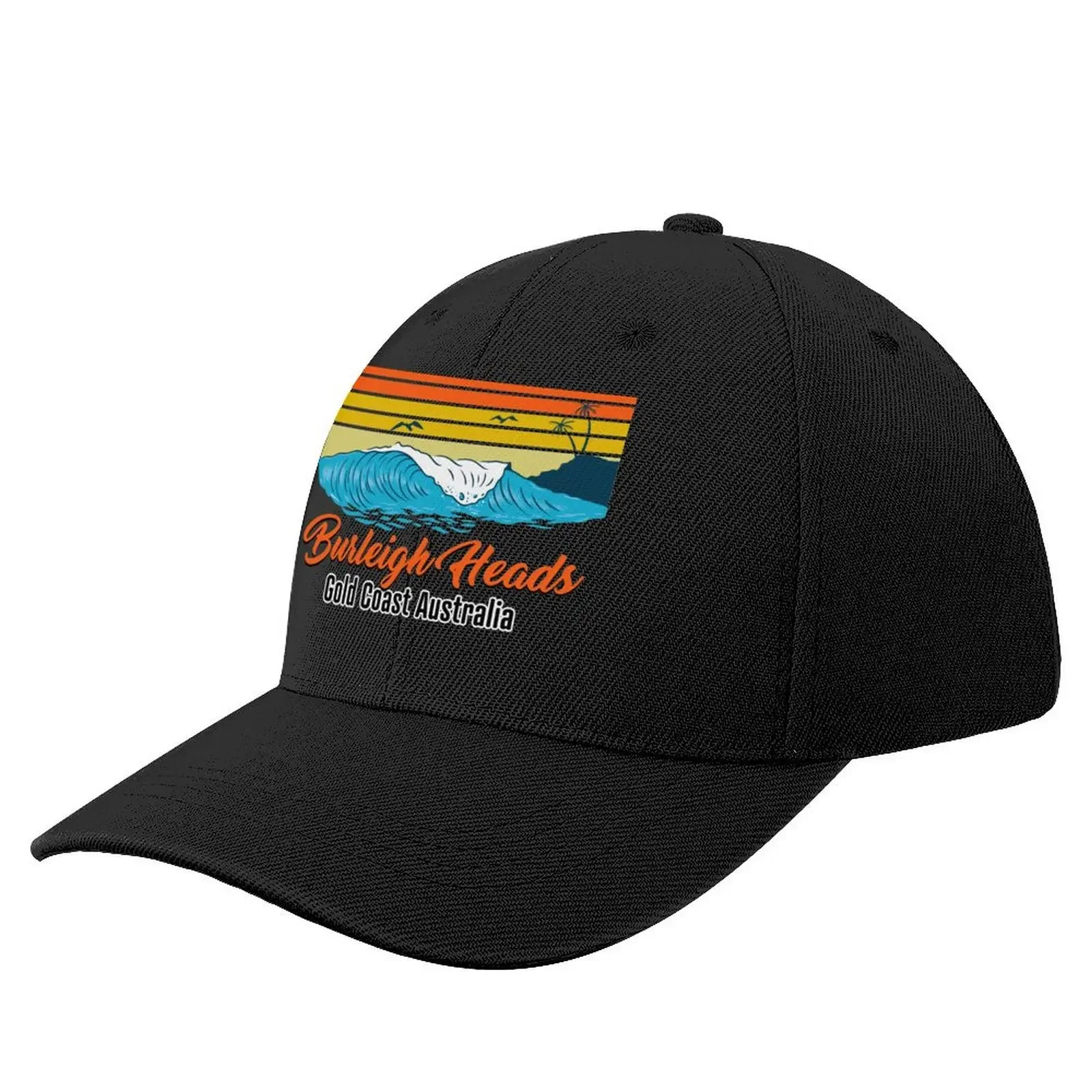 Burleigh Heads Gold Coast Australia Best Beaches on the Planet located in Queensland Baseball Cap Gentleman Hat For Man Women's