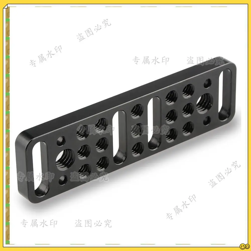 Multi-Function Mounting Plate Cheese Plate With 1/4Inch-20 And 3/8Inch-16 Connections For Photographic Equipment